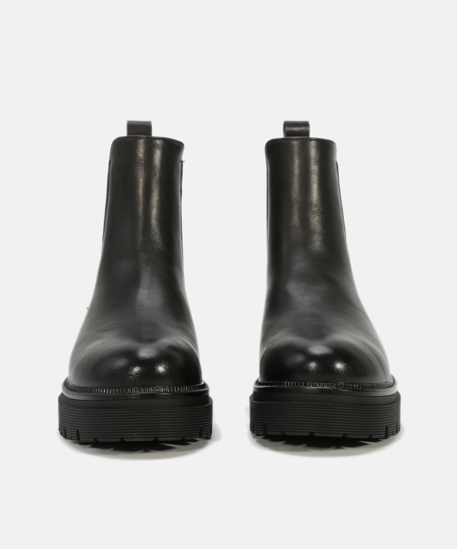 Botins pretos plataforma chelsea image number null